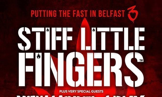 STIFF LITTLE FINGERS Announce Belfast Custom House Square Show on Saturday 24th August 2019 