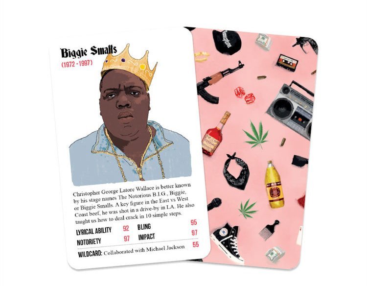 Rapper Stacks card games